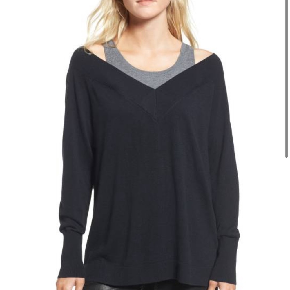Trouvé Spliced Tank Sweater